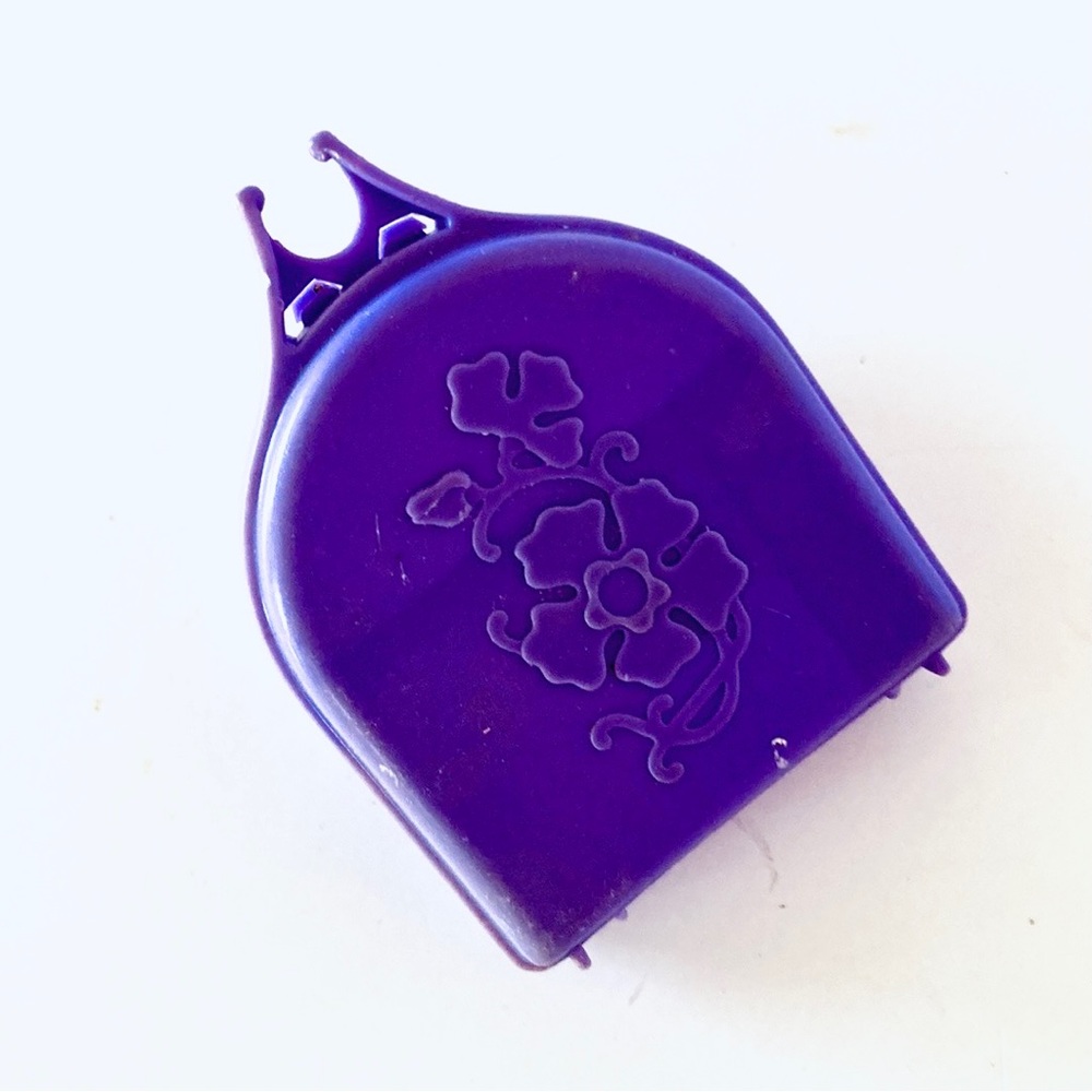 Vintage Barbie Purple Suitcase Beauty Carrier